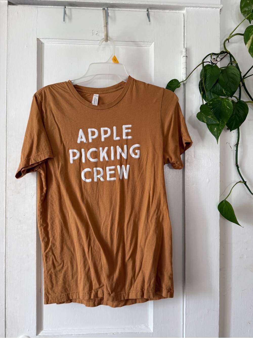 Bella Canvas Crewneck T-Shirt - Warm Caramel APPLE PICKING CREW